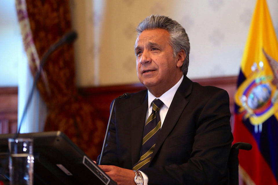 Lenín Moreno presidente de Ecuador