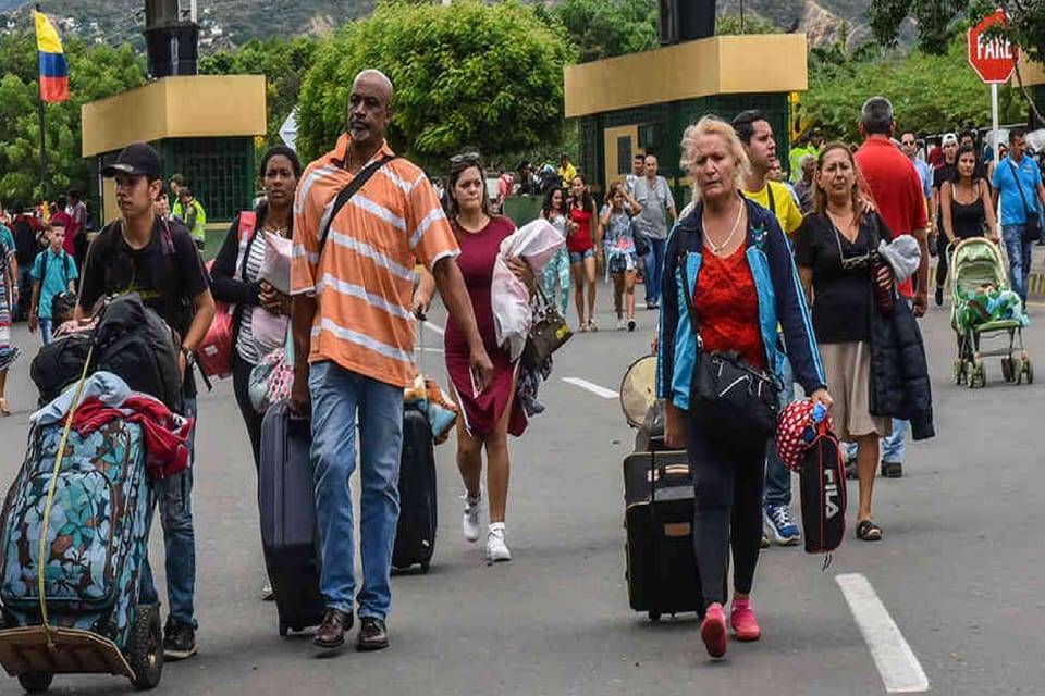 Migración venezolanos Colombia