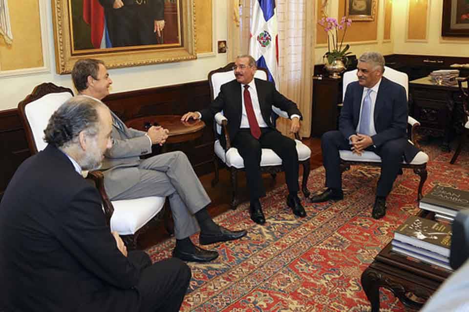 Negociación República Dominicana Danilo Medina Zapatero