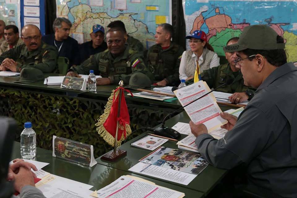 Nicolás Maduro Ejercicios Independencia 2018