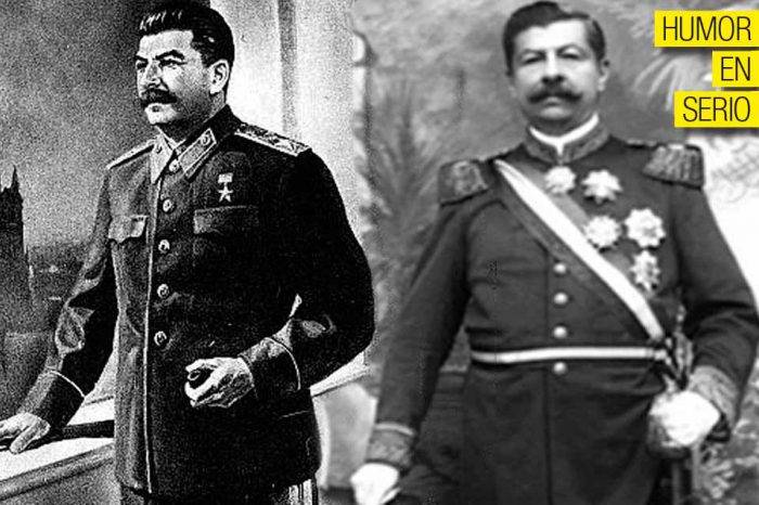 Iosif Stalin y Juan Vicente Gómez