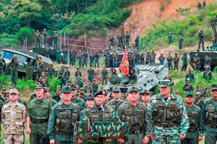 Ejercicios cívico militar independencia-2018-Foto: Taringa