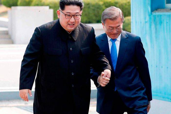 Acuerdo de paz-dos coreas. Foto: RTVE.es