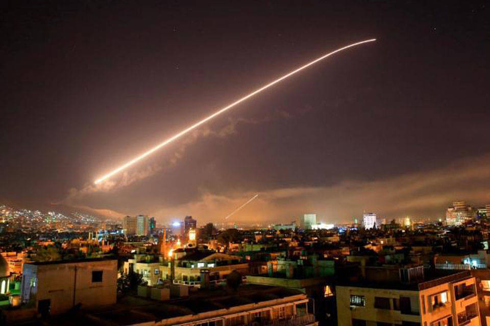 Ataque a Siria. Foto: CNN en español
