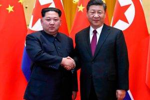 Kim Jong un y Xi Jinping. Foto: Televisa News