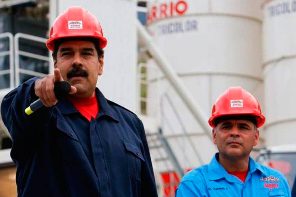 Nicolás Maduro y Gral. Manuel Quevedo. Foto: El Venezolano