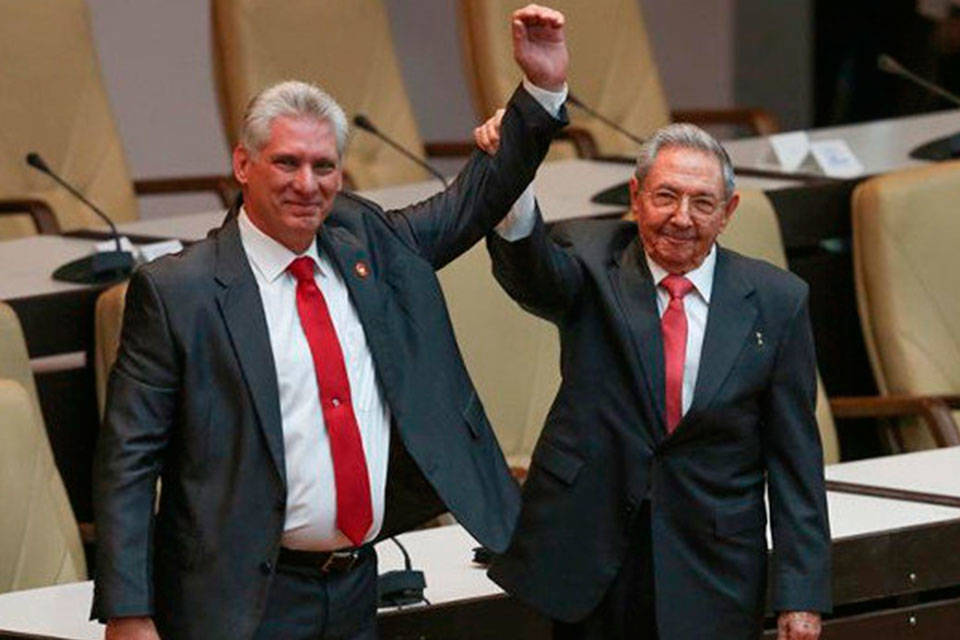 Díaz-Canel fue designado presidente de Cuba en medio de detenciones