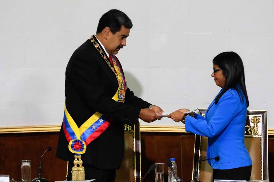 Nicolás Maduro Juramentación ANC Delcy Rodríguez