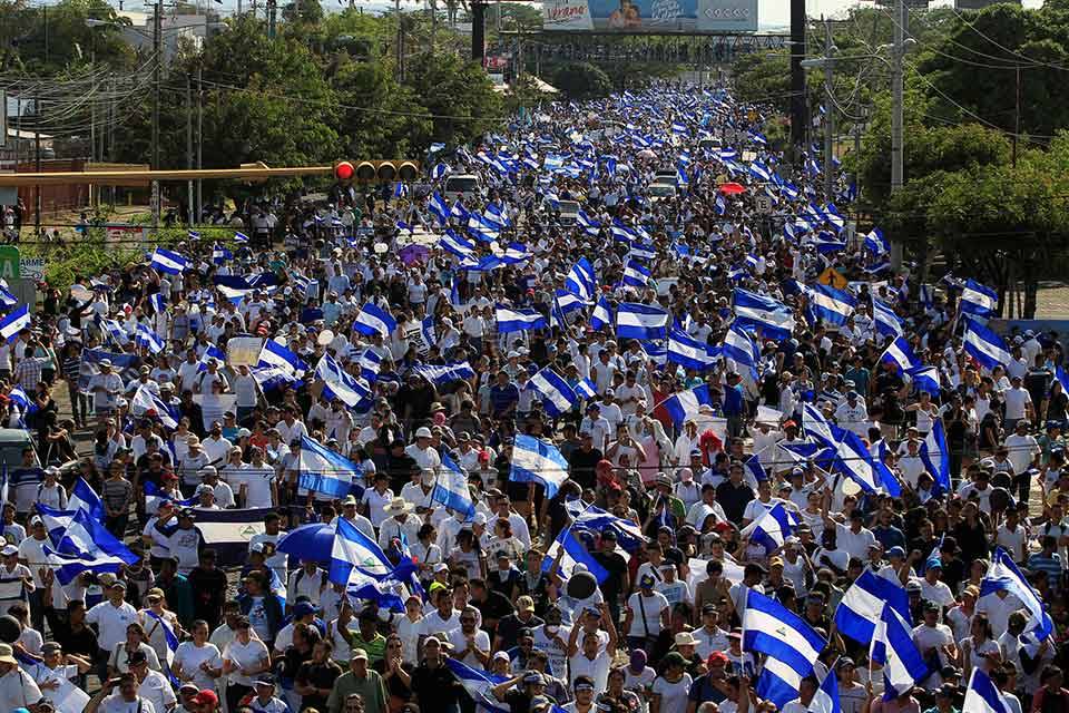 Protestas en Nicaragua. Foto: Univision.com