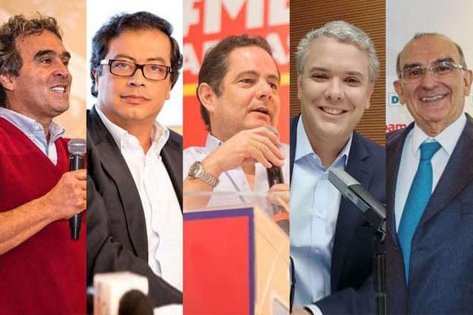 Candidatos presidenciales de Colombia