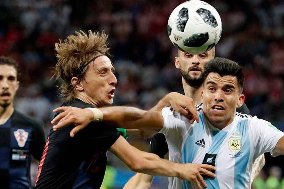 Argentina vs Croacia. Rusia 2018