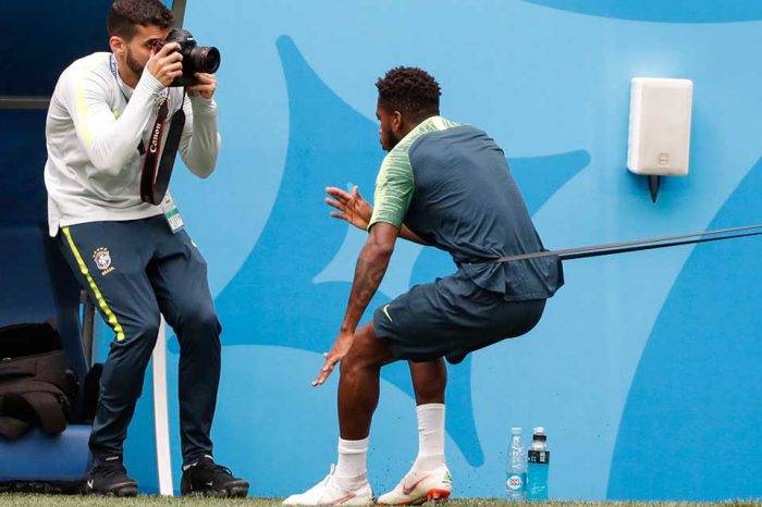 Brasil entrenamiento. Rusia 2018