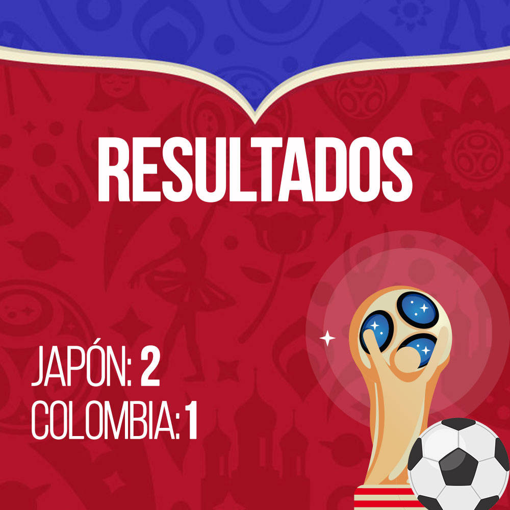 Resultados Colombia vs Japón 