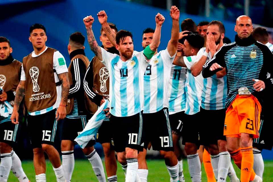 Argentina pasa a octavos. Rusia 2018