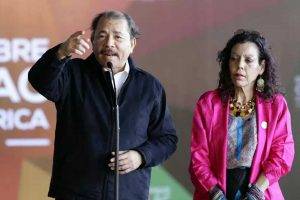 Daniel Ortega Rosario Murillo UE