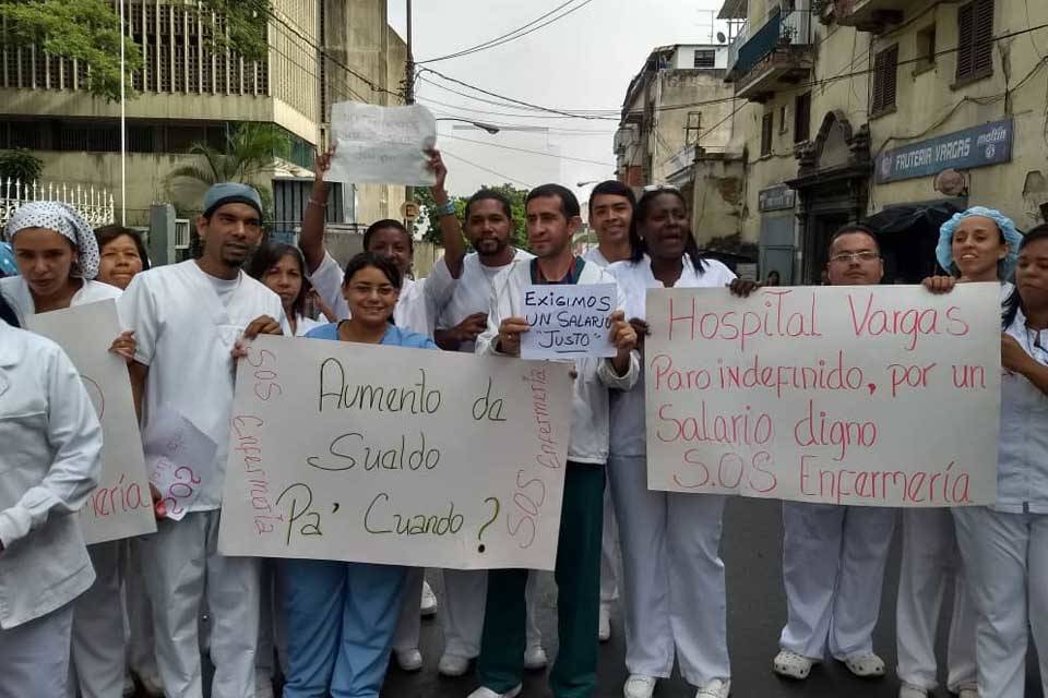 Protesta Enfermeros