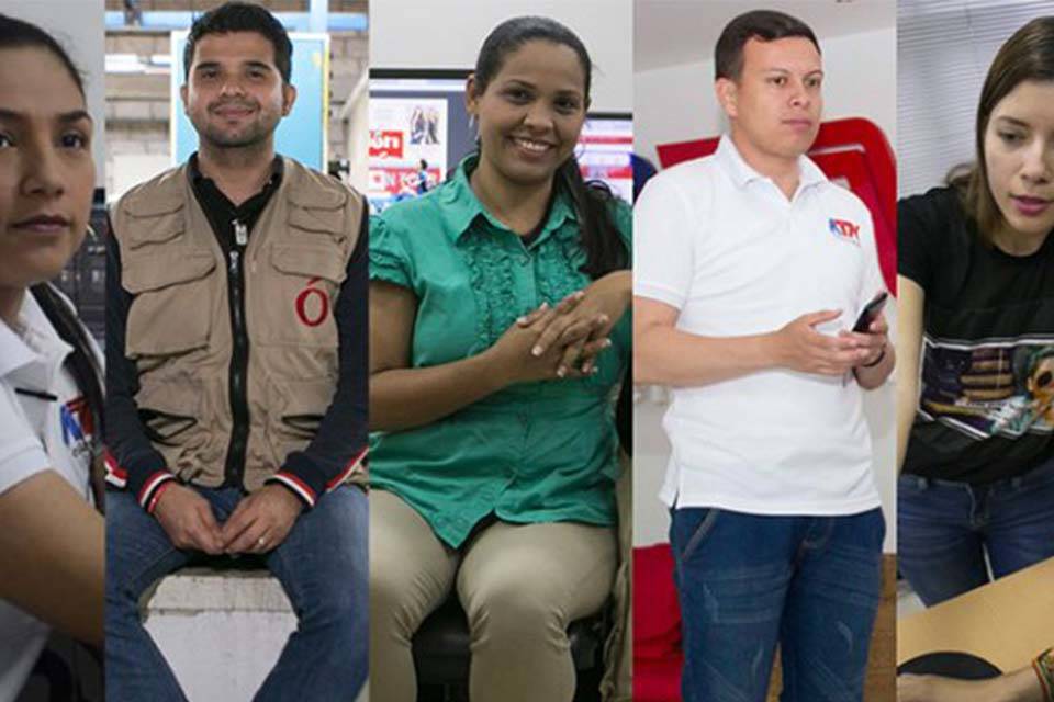 Periodistas venezolanos en Cúcuta