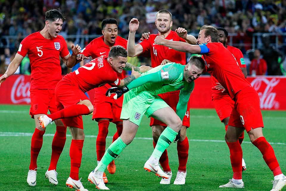 Inglaterra vs Colombia. Rusia 2018