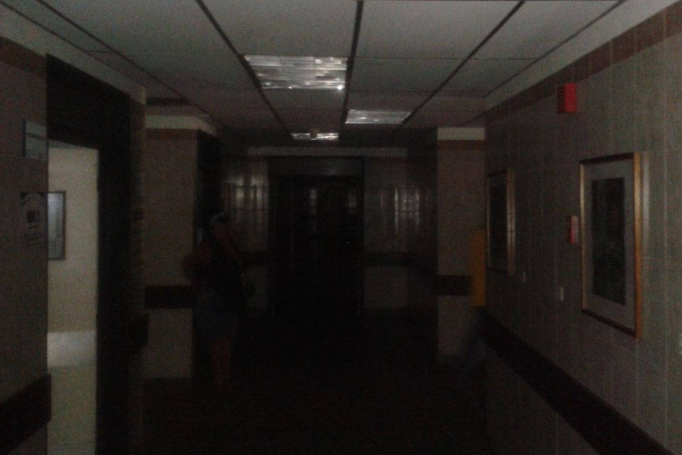 Hospital general de los Valles del Tuy sin luz