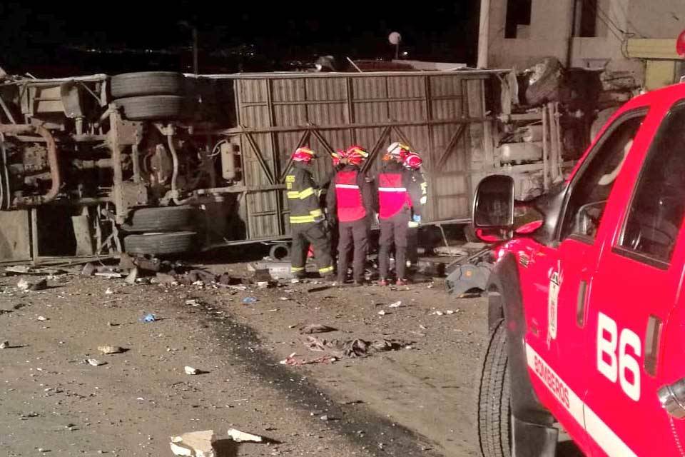 Accidente Bus Ecuador