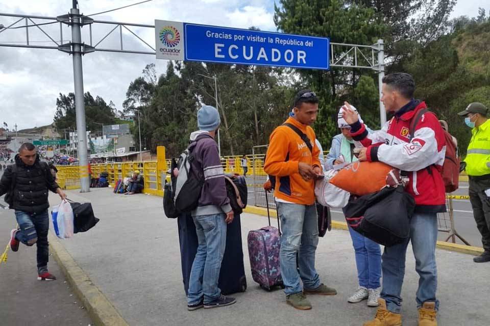Ecuador Frontera Rumichaca