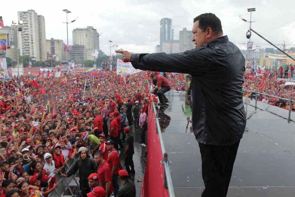 Chavez en campaña
