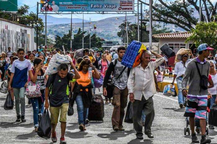 Migración de venezolanos Colombia