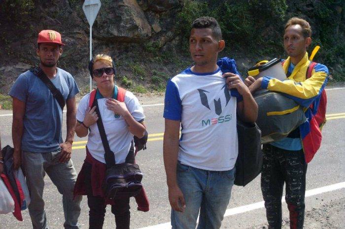 Migrantes venezolanos colombia