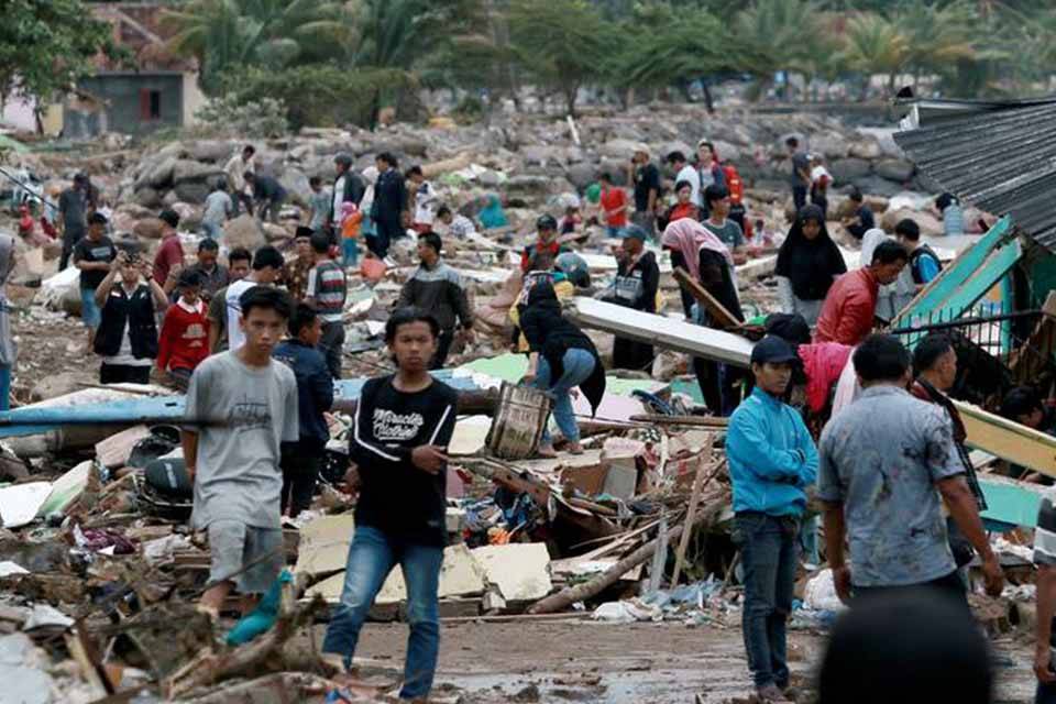 Tsunami Indonesia diciembre 2018