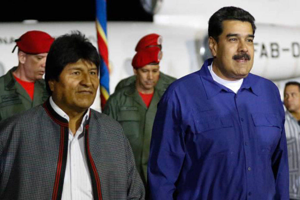 Evo y Maduro 2019