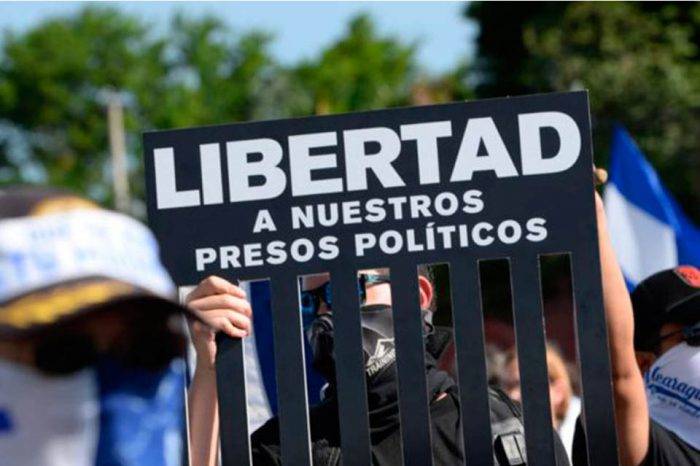 Presos políticos Nicaragua Daniel Ortega - justicia