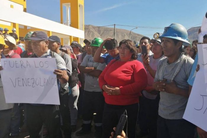 En Perú piden salida de venezolanos