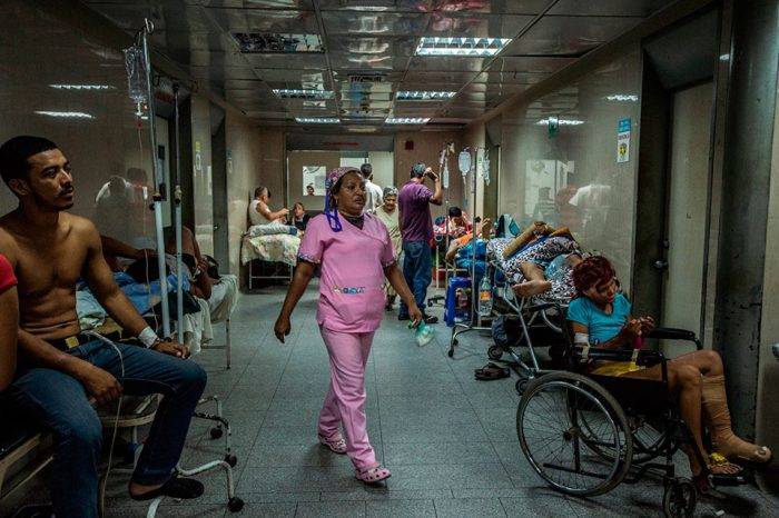 ONU Ayuda humanitaria reduce desabastecimiento en salas de emergencia hospitales