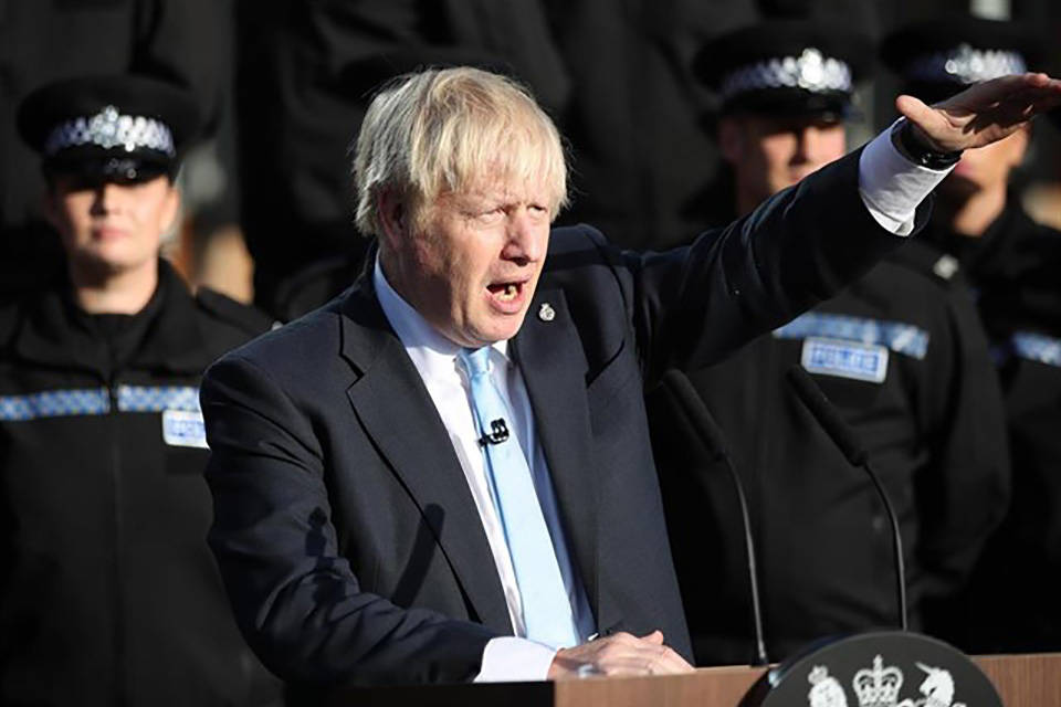 Justicia británica apoya decisión de Boris Johnson de suspender sesiones