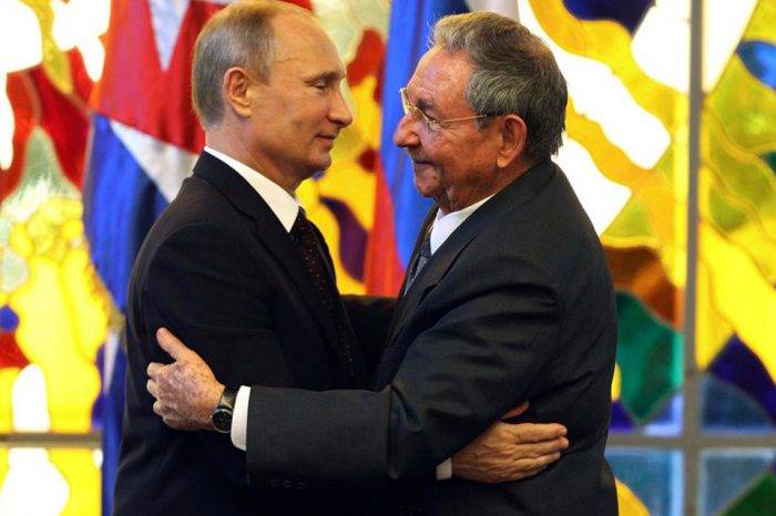 Putin y Castro