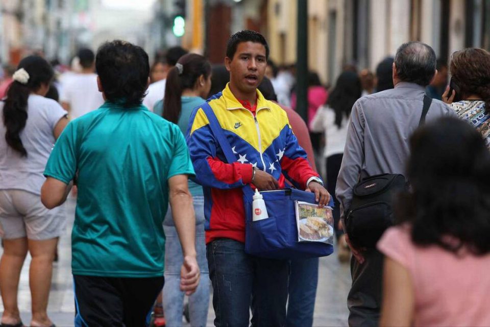 El 80,8% de venezolanos labora sin contrato en Perú. Foto: Tal Cual   