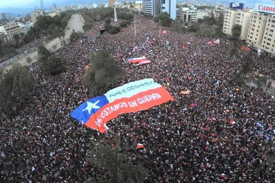 Chile-protesta