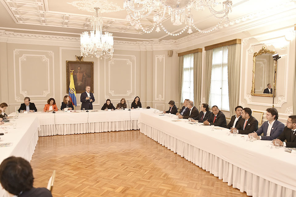 Protestas en Colombia | Iván Duque da inicio a "conversación nacional"