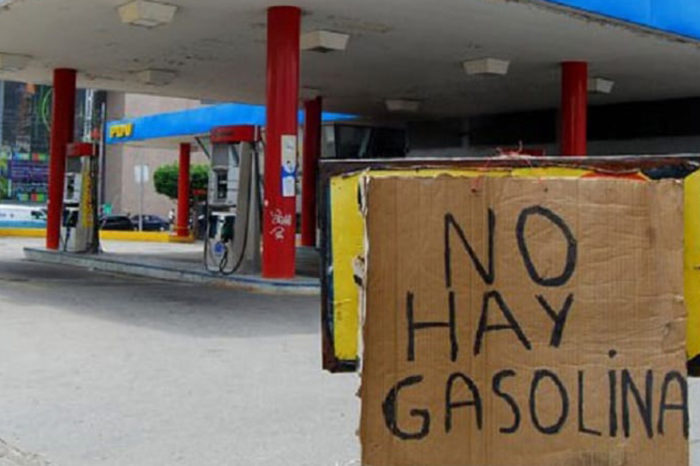 No hay gasolina