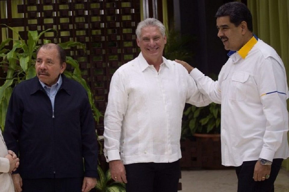 Díaz-Canel, Maduro y Ortega inauguran cumbre de la debilitada Alba