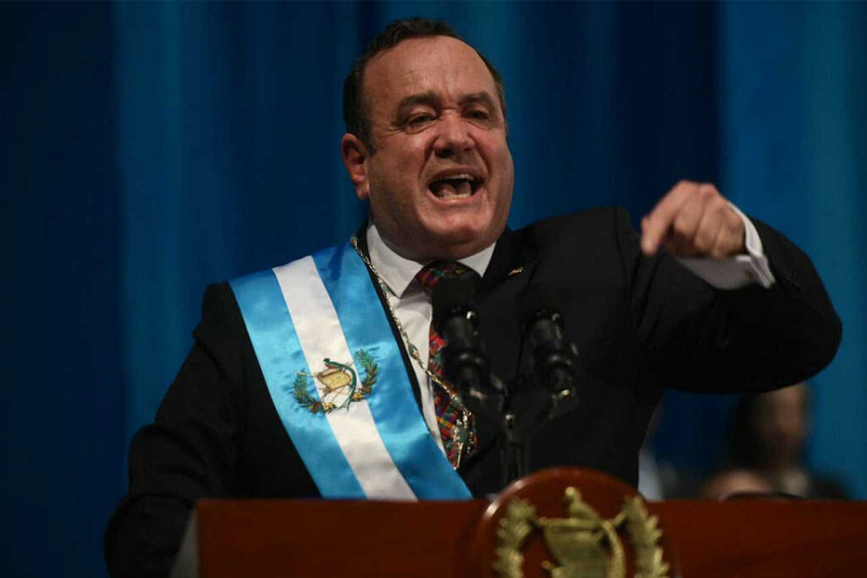 Presidente de Guatemala, Alejandro Giammattei