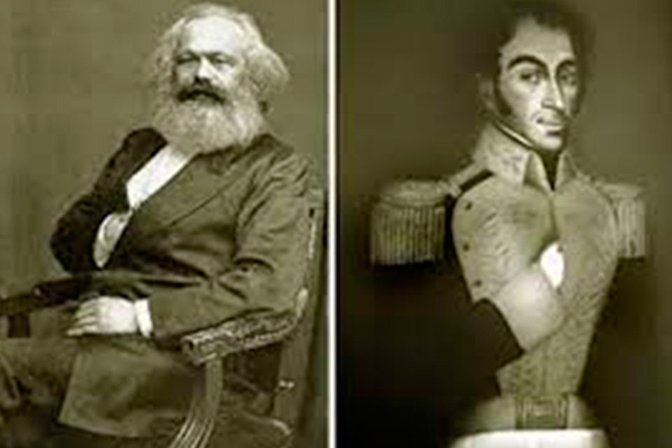 Marx y Bolívar