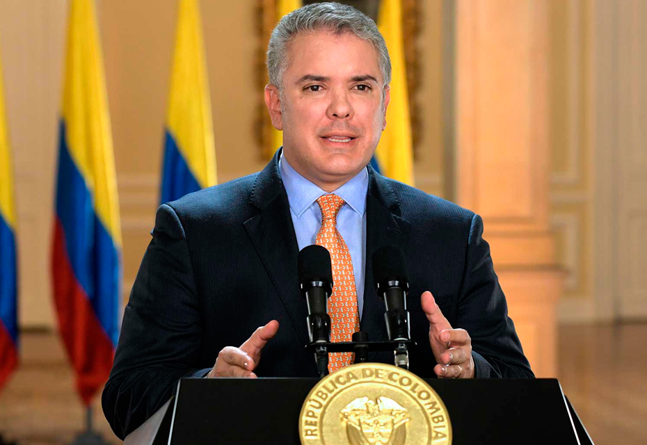 Iván Duque sobre migrantes venezolanos