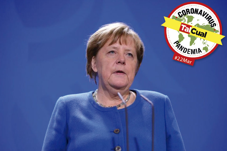 Angela Merkel. Coronavirus