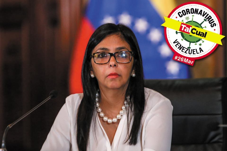 Delcy Rodríguez confirma muerte por covid-19
