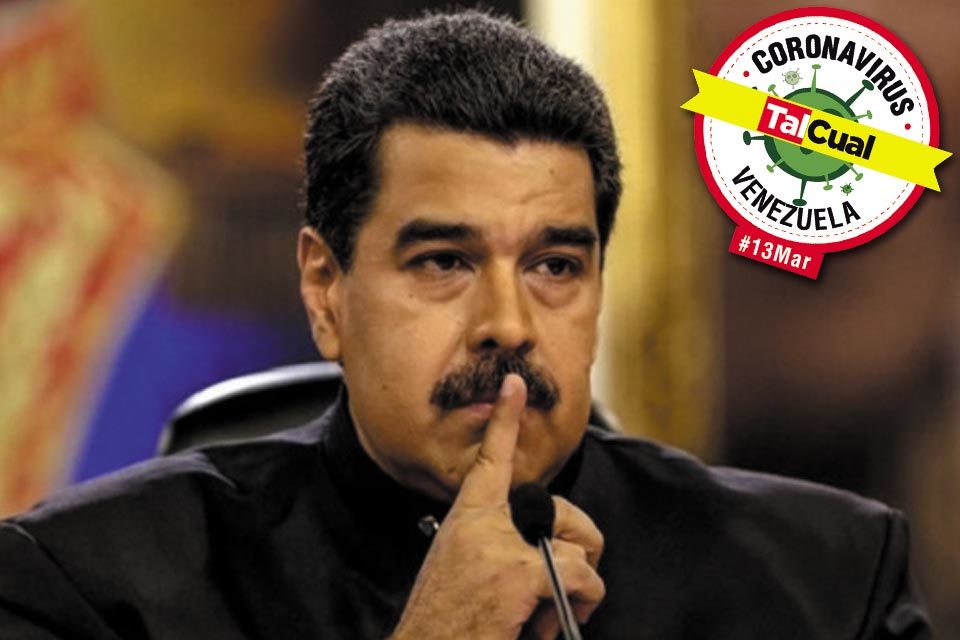 Maduro calla casos de covid-19