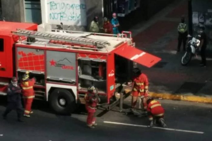 Incendio Cantv Chacao