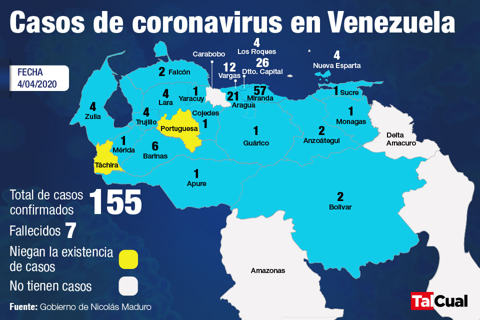 Mapa. Casos covid-19