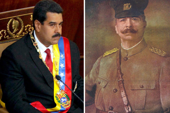 Pandemia: Nicolás Maduro y Juan V. Gómez