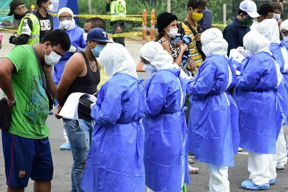 Pandemia-Regreso de Venezolanos